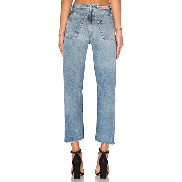 NWT GRLFRND Helena High-Rise Straight Jean Sharona - Picture 4 of 10